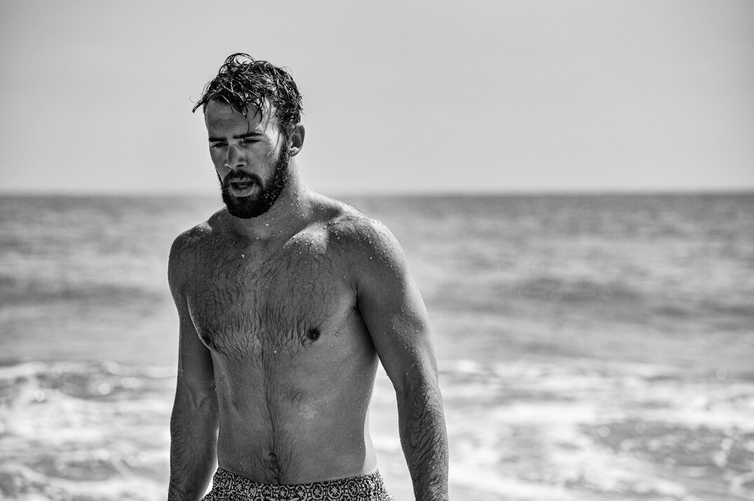 Portrait of a bearded man